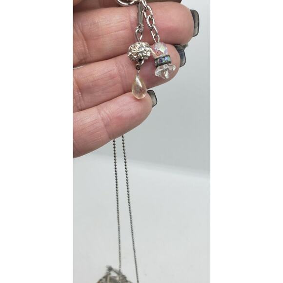 Vintage Key To Success Necklace Hand Stamped Embellished Business College Gift - Picture 12 of 15